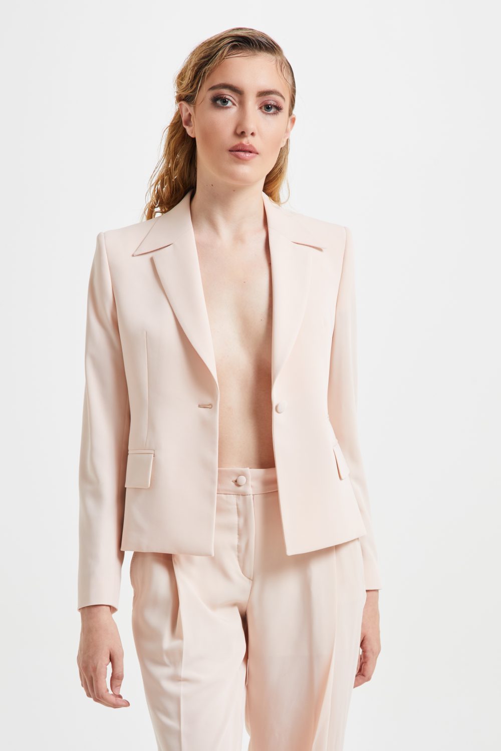 suit brooke pink woman